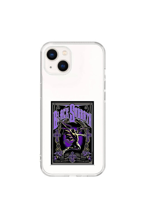 İphone 15 Plus Uyumlu Şeffaf Kılıf Black Sabbath Tasarımlı