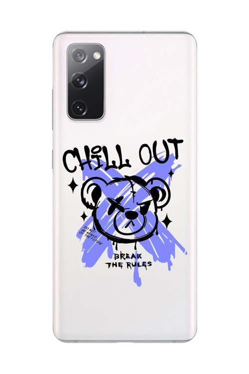 Samsung Galaxy S20 Fe Uyumlu Şeffaf Kılıf Graffiti 8 Tasarımlı