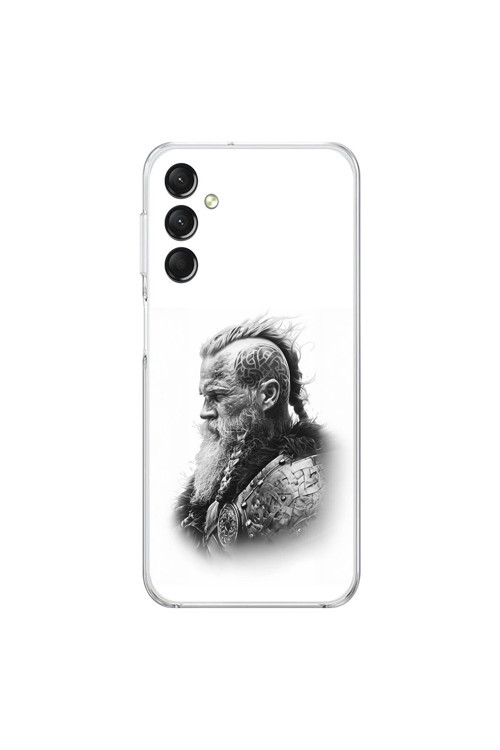 Samsung Galaxy A14 Uyumlu Şeffaf Kılıf Nordic 3 Tasarımlı