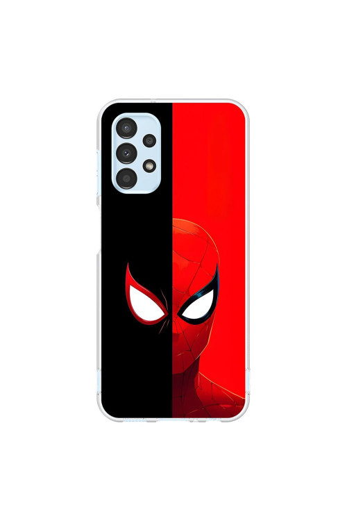 Samsung Galaxy A13 Uyumlu Şeffaf Kılıf Spider-Man 2 Tasarımlı