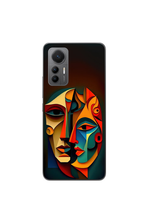Xiaomi Mi 12 Uyumlu Şeffaf Kılıf Tablo 6 Tasarımlı