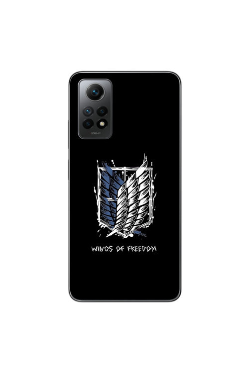 Xiaomi Redmi Note 12 Pro Uyumlu Şeffaf Kılıf Attack On Titan 1 Tasarımlı