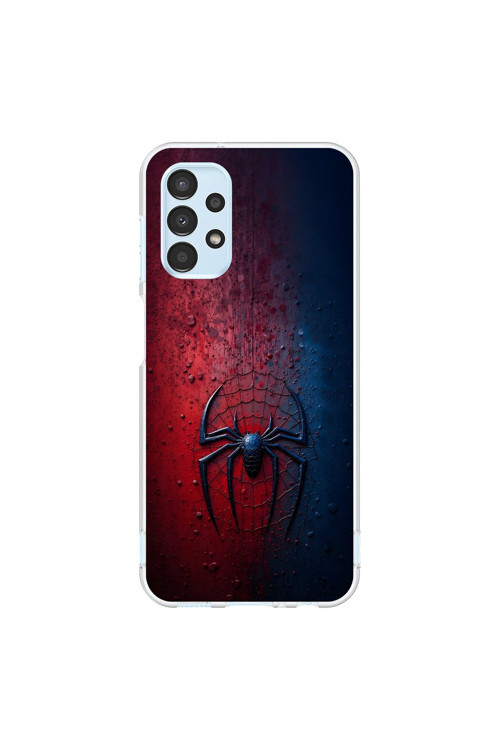 Samsung Galaxy A13 Uyumlu Şeffaf Kılıf Spider-Man 3 Tasarımlı