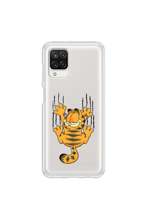 Samsung Galaxy A12 Uyumlu Şeffaf Kılıf Cartoon 4 Tasarımlı