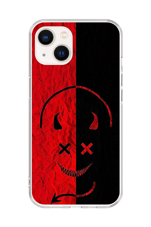 İphone 15 Plus Uyumlu Şeffaf Kılıf Devil 2 Tasarımlı
