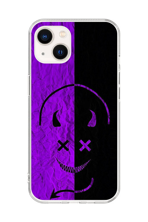 İphone 15 Plus Uyumlu Şeffaf Kılıf Devil 3 Tasarımlı
