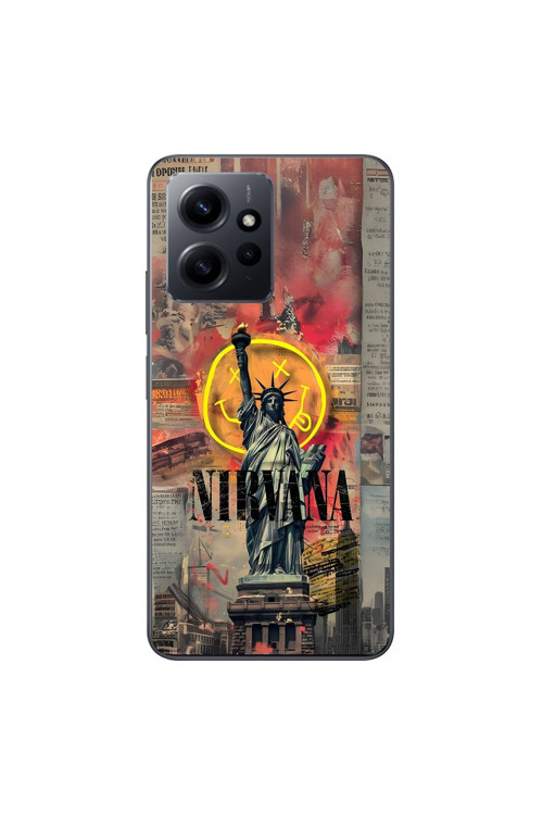 Xiaomi Redmi Note 12 Uyumlu Şeffaf Kılıf Aesthetic 3 Tasarımlı