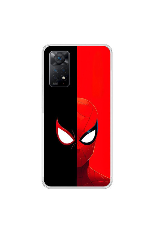 Xiaomi Redmi Note 11 Pro Uyumlu Şeffaf Kılıf Spider-Man 2 Tasarımlı