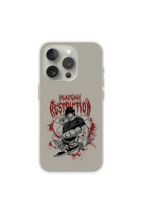 İphone 15 Pro Max Uyumlu Şeffaf Kılıf Jujutsu Kaisen 2 Tasarımlı