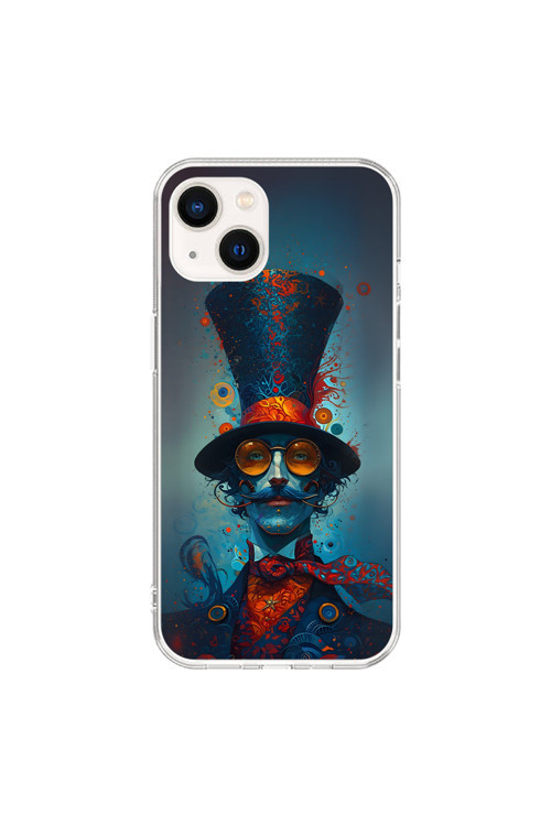 İphone 14 Uyumlu Şeffaf Kılıf Tablo 3 Tasarımlı
