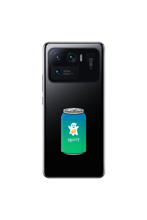 Xiaomi Mi 11 Pro Uyumlu Şeffaf Kılıf Fast Food 2 Tasarımlı