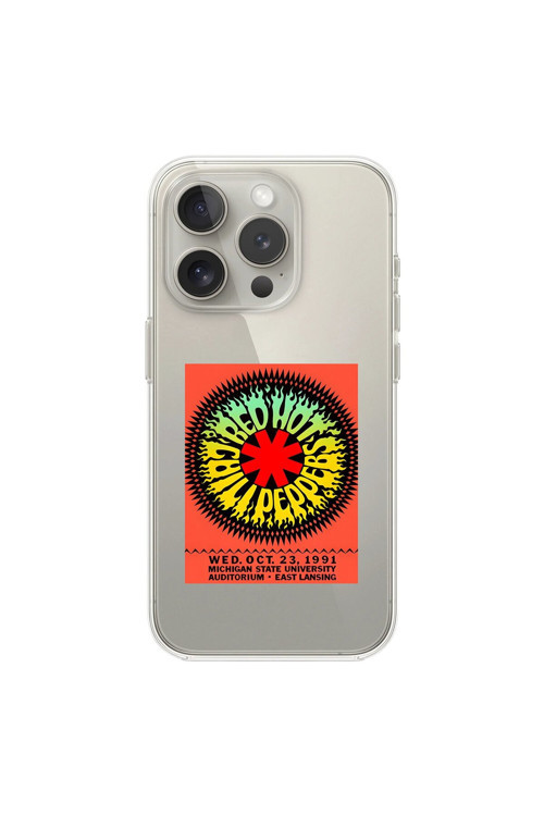 İphone 15 Pro Max Uyumlu Şeffaf Kılıf Red Hot Chili Peppers Tasarımlı