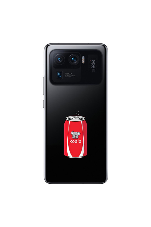 Xiaomi Mi 11 Pro Uyumlu Şeffaf Kılıf Fast Food 4 Tasarımlı