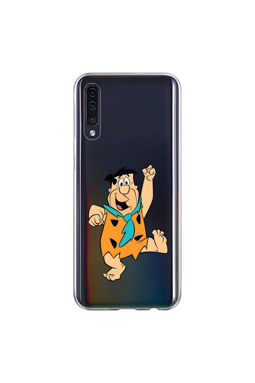 Samsung Galaxy A70 Uyumlu Şeffaf Kılıf Cartoon 3 Tasarımlı