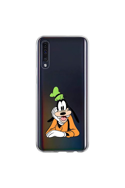 Samsung Galaxy A70 Uyumlu Şeffaf Kılıf Cartoon 5 Tasarımlı
