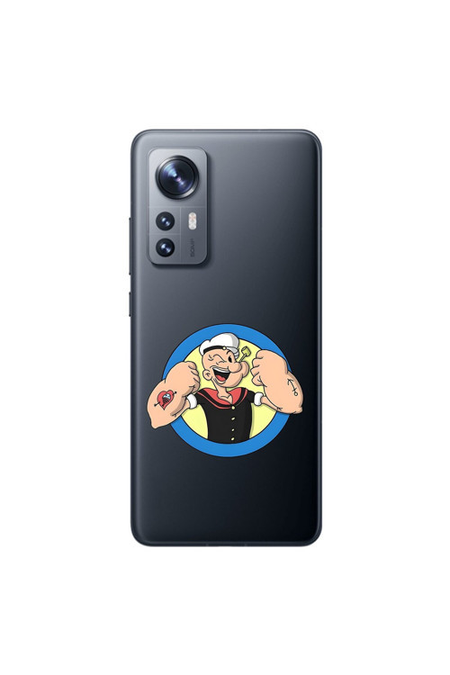 Xiaomi Mi 12 Uyumlu Şeffaf Kılıf Cartoon 12 Tasarımlı
