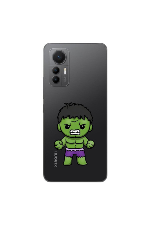Xiaomi Mi 12 Lite Uyumlu Şeffaf Kılıf Chibi 3 Tasarımlı