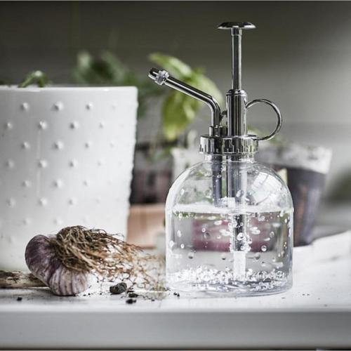 Sesamfrön 25 Cl 16 Cm Sulama Sprey Şişesi Saksı Çiçek Bitki Bahçe Cam Sulama Kabı Şişesi