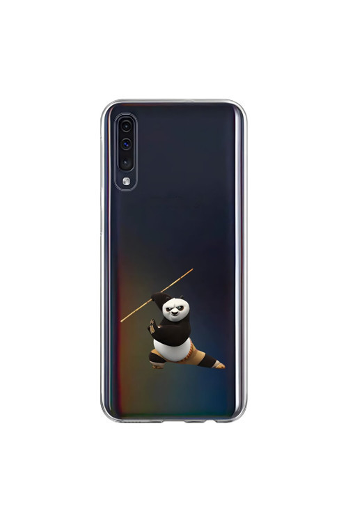 Samsung Galaxy A70 Uyumlu Şeffaf Kılıf Cartoon 7 Tasarımlı