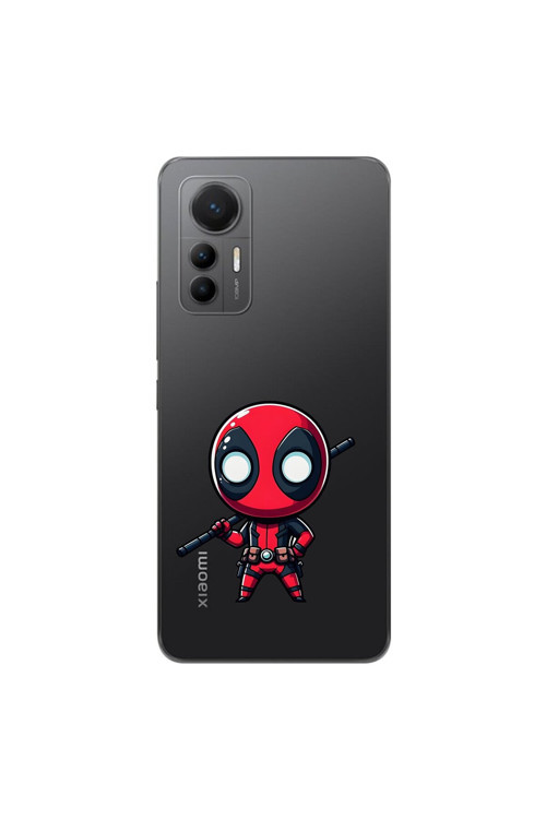 Xiaomi Mi 12 Lite Uyumlu Şeffaf Kılıf Chibi 8 Tasarımlı