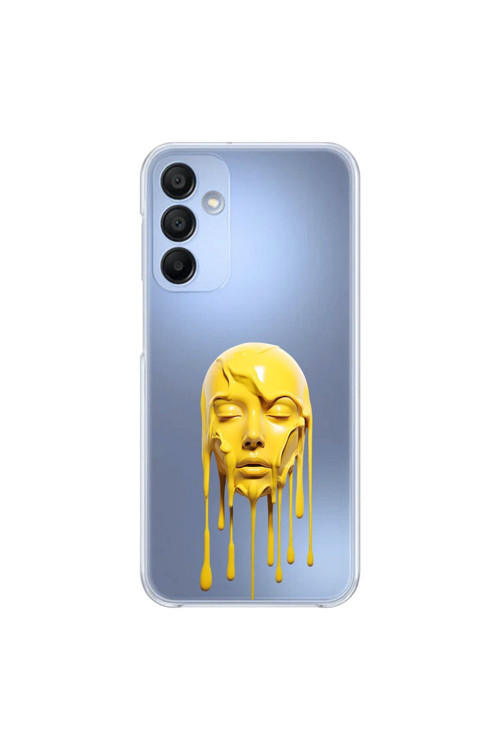 Samsung Galaxy A15 Uyumlu Şeffaf Kılıf Estetik Yüz 6 Tasarımlı
