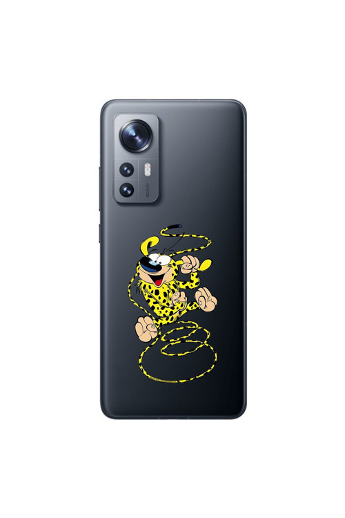 Xiaomi Mi 12 Uyumlu Şeffaf Kılıf Cartoon 9 Tasarımlı
