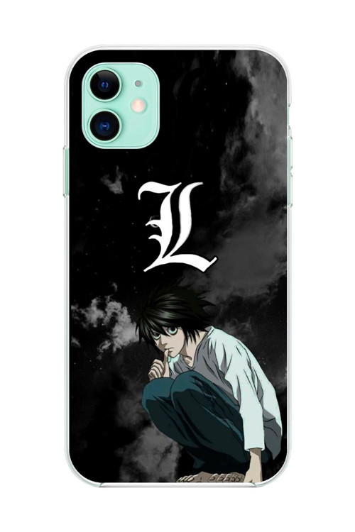 İphone 11 Uyumlu Şeffaf Kılıf L Tasarımlı