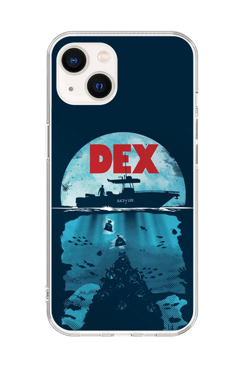 İphone 14 Plus Uyumlu Şeffaf Kılıf Dexter Tasarımlı
