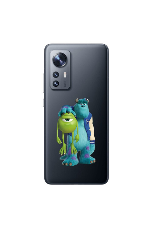Xiaomi Mi 12 Uyumlu Şeffaf Kılıf Cartoon 15 Tasarımlı
