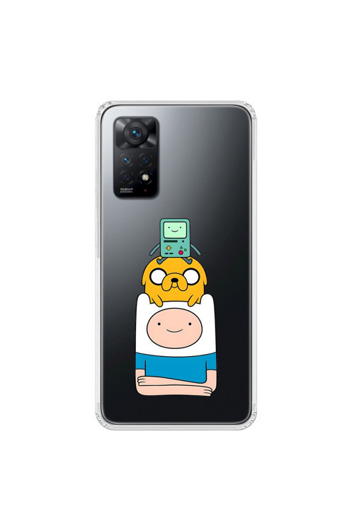 Xiaomi Redmi Note 11 Pro Uyumlu Şeffaf Kılıf Cartoon 1 Tasarımlı