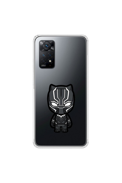 Xiaomi Redmi Note 11 Pro Uyumlu Şeffaf Kılıf Chibi 6 Tasarımlı