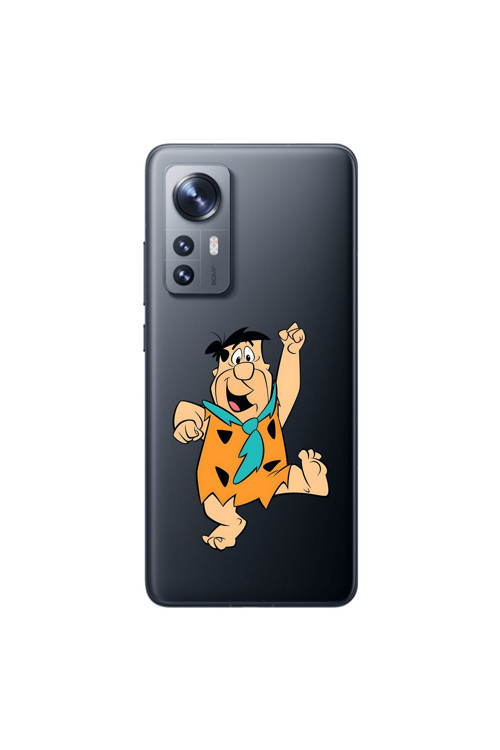 Xiaomi Mi 12 Uyumlu Şeffaf Kılıf Cartoon 3 Tasarımlı
