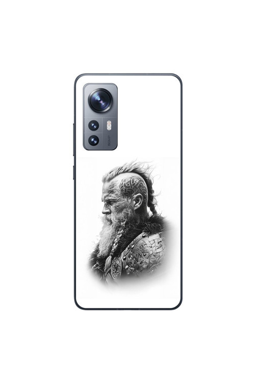 Xiaomi Mi 12 Uyumlu Şeffaf Kılıf Nordic 3 Tasarımlı