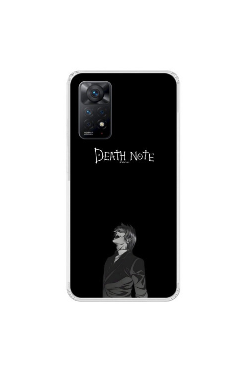 Xiaomi Redmi Note 11 Pro Uyumlu Şeffaf Kılıf Death Note 1 Tasarımlı