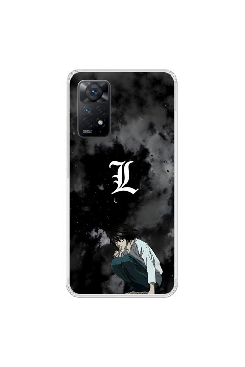 Xiaomi Redmi Note 11 Pro Uyumlu Şeffaf Kılıf Death Note 2 Tasarımlı