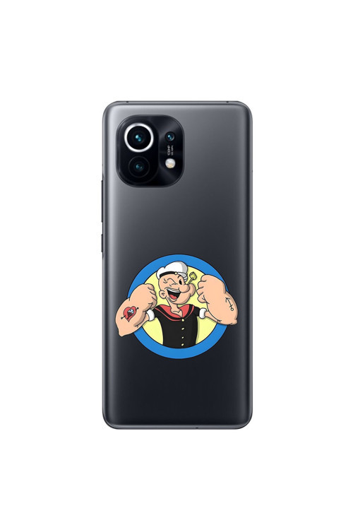 Xiaomi Mi 11 Uyumlu Şeffaf Kılıf Cartoon 12 Tasarımlı