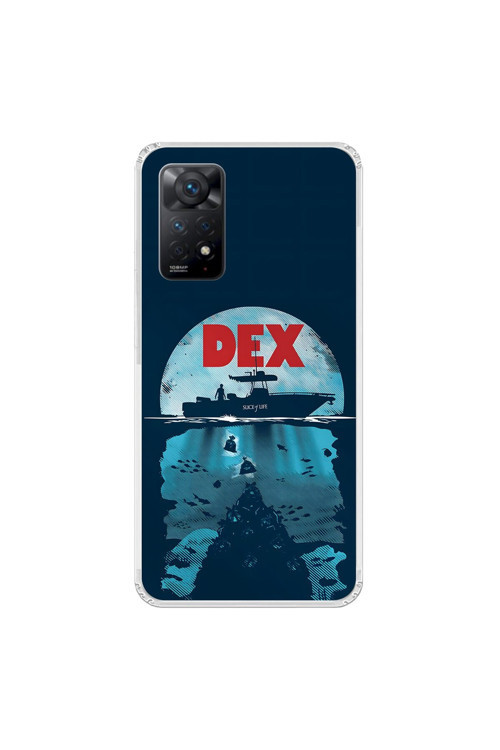 Xiaomi Redmi Note 11 Pro Uyumlu Şeffaf Kılıf Dexter Tasarımlı