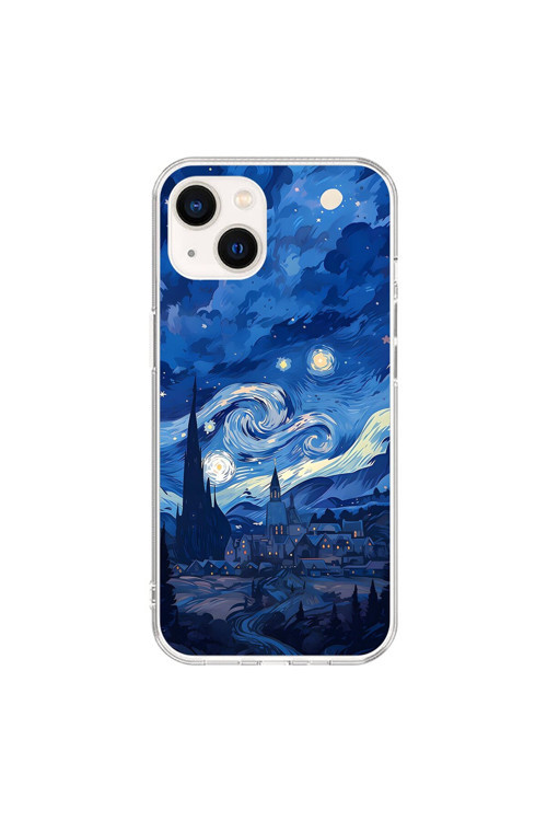İphone 15 Uyumlu Şeffaf Kılıf Aesthetic 8 Tasarımlı