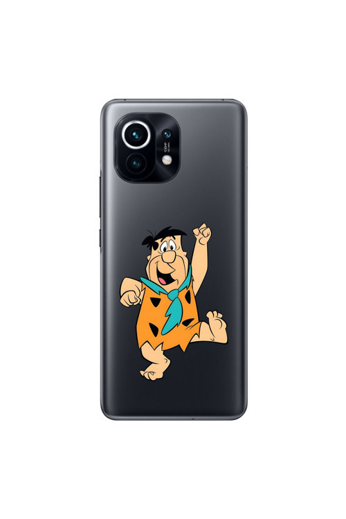 Xiaomi Mi 11 Uyumlu Şeffaf Kılıf Cartoon 3 Tasarımlı