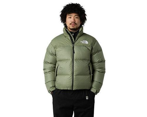 M 1996 Retro Nuptse Jacket Erkek Outdoor Montu (700 Dolgu Kaz Tüyü) NF0A3C8DBO91 Haki