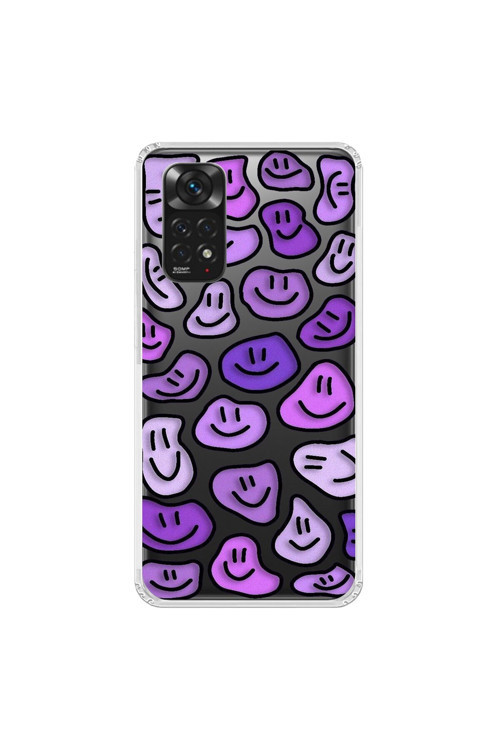 Xiaomi Redmi Note 11 Uyumlu Şeffaf Kılıf Wallpaper 6 Tasarımlı