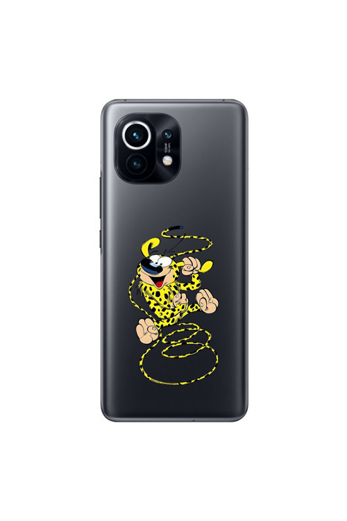 Xiaomi Mi 11 Uyumlu Şeffaf Kılıf Cartoon 9 Tasarımlı