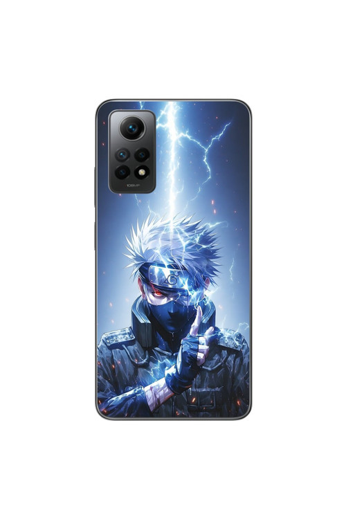 Xiaomi Redmi Note 12 Pro Uyumlu Şeffaf Kılıf Naruto Kakashi Tasarımlı