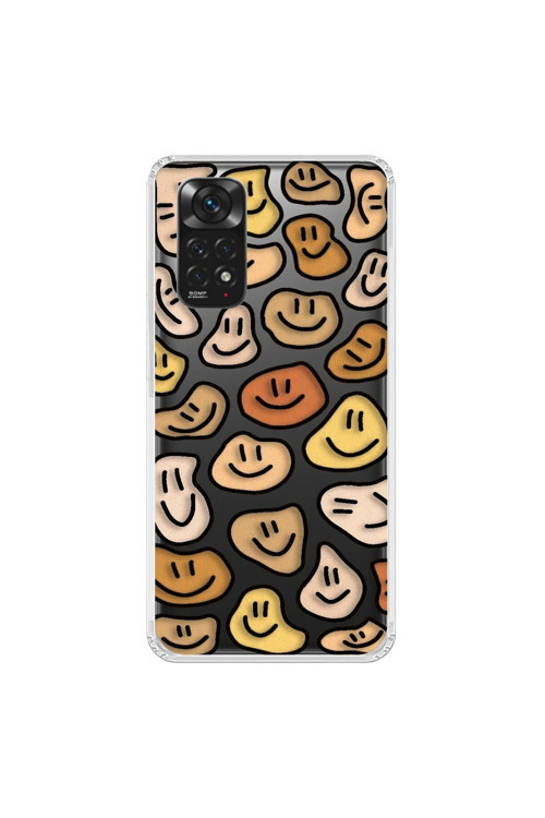 Xiaomi Redmi Note 11 Uyumlu Şeffaf Kılıf Wallpaper 8 Tasarımlı