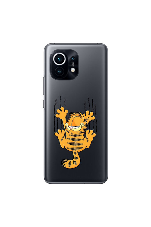 Xiaomi Mi 11 Uyumlu Şeffaf Kılıf Cartoon 4 Tasarımlı