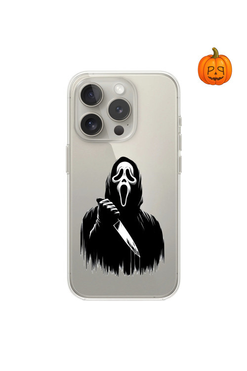 Ppkin Dali Design İphone 11 Pro Max Uyumlu Şeffaf Kılıf Horror 3 Tasarımlı