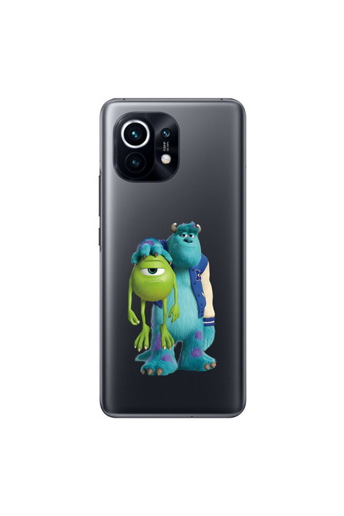Xiaomi Mi 11 Uyumlu Şeffaf Kılıf Cartoon 15 Tasarımlı