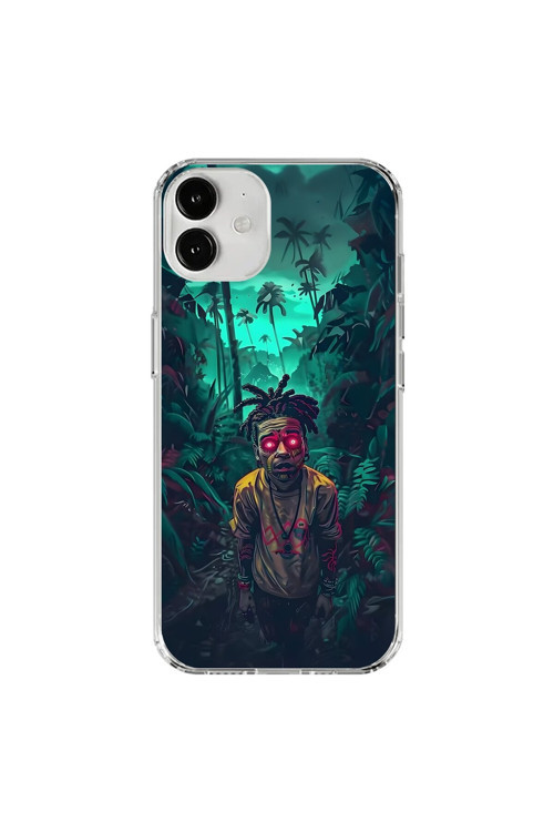 İphone 12 Uyumlu Şeffaf Kılıf Aesthetic 7 Tasarımlı