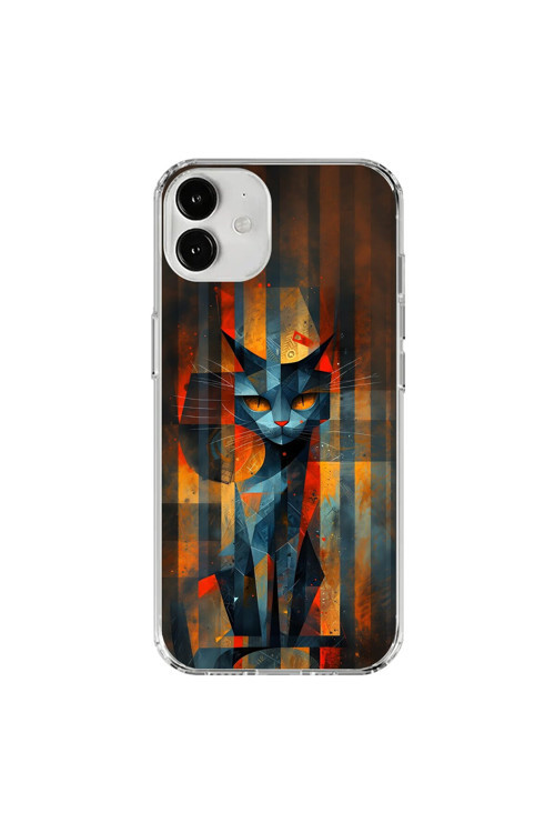 İphone 12 Uyumlu Şeffaf Kılıf Aesthetic 2 Tasarımlı