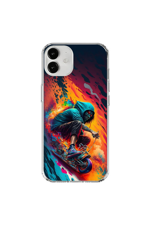 İphone 12 Uyumlu Şeffaf Kılıf Aesthetic 5 Tasarımlı